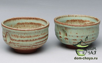 Пиала обливная глазурь (ручной работы) #36