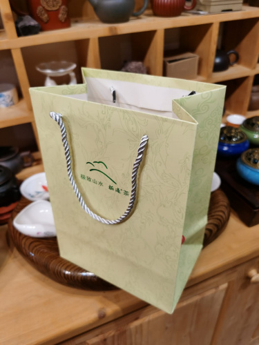 Подарочный пакет "салатовый"