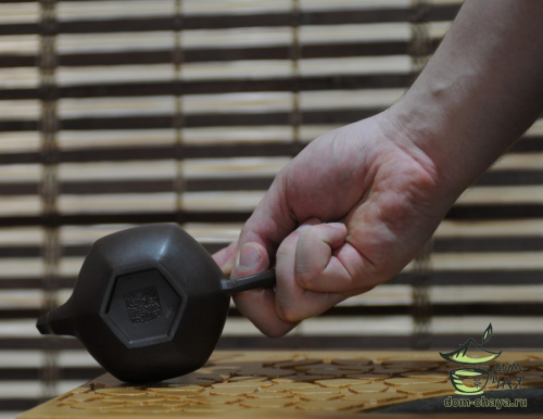 Авторский Исинский чайник "Шестигранник" #574, 230мл.