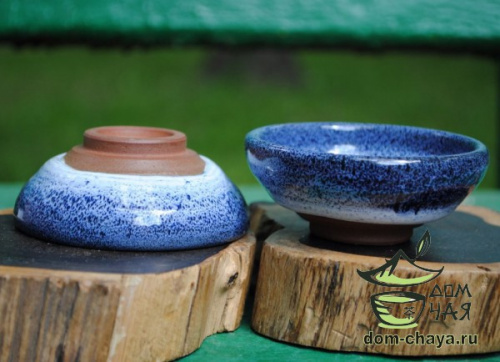 Пиала обливная глазурь (ручной работы) #47