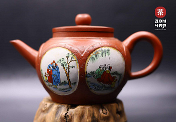 Коллекционный Исинский Чайник «Поэзия» середины 20 века #413, 600мл.