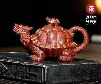 Авторский Исинский Чайник «Дракон-черепаха» SHQ #703, 300мл 