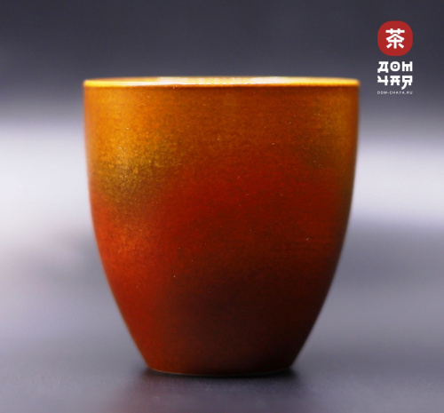 Пиала Цзиндэчжэнь "Голубое дерево" ручная роспись, 77мл.