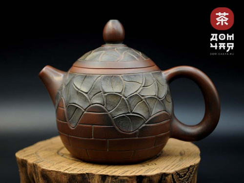 Авторский Чайник из Циньчжоу "Китайская крепость" #78, 140мл.
