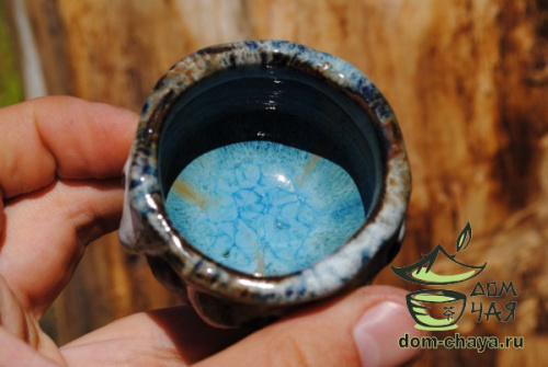 Пиала обливная глазурь (ручной работы) #64