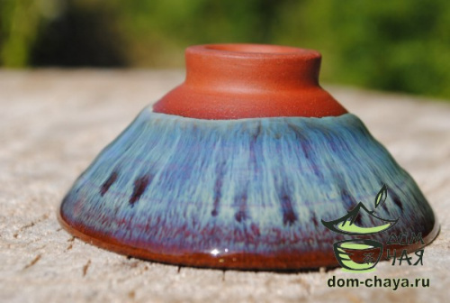 Пиала обливная глазурь (ручной работы) #63