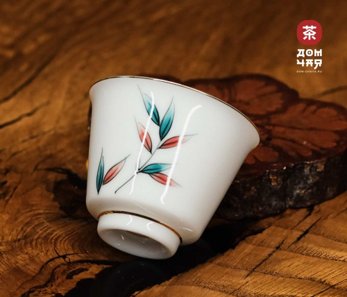 Пиала "Бамбук" Ручная Роспись, 45мл.