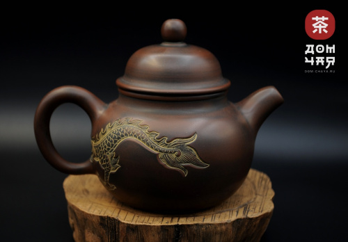 Авторский Чайник из Циньчжоу "Дракон" #69, 190мл.