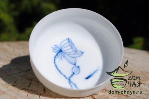 Пиалы из тонкостенного Фарфора ручной росписи f11