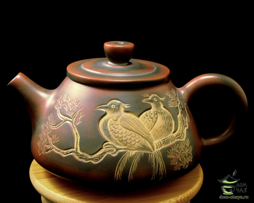 Авторский Чайник из Циньчжоу Птицы#38