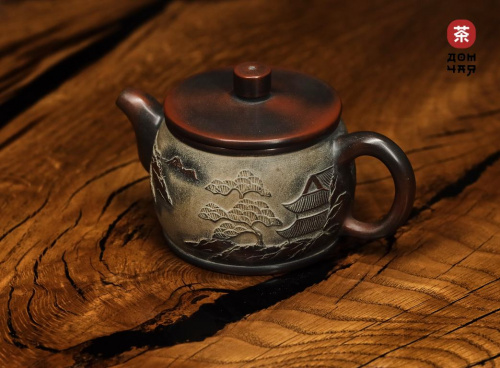 Авторский Чайник из Циньчжоу "Горная Деревня" #257, 190мл