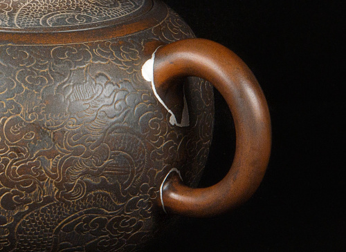 Чайник Кинцуги Нисин-Тао #1, 275 мл.