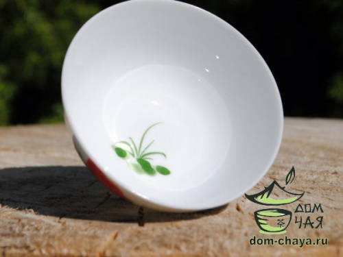 Пиалы из тонкостенного Фарфора ручной росписи f78