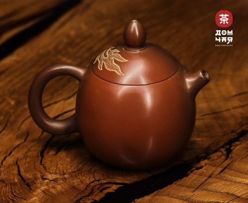 Авторский Чайник из Циньчжоу "Дракон", дровяной обжиг #64, 155мл.