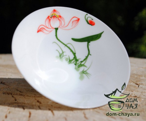 Пиалы из тонкостенного Фарфора ручной росписи f74, 85мл.