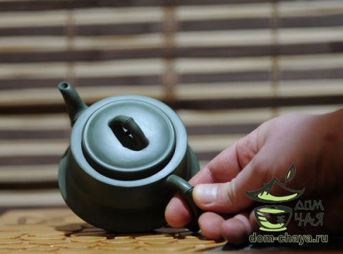 Исинский Чайник "Зелёная глина" #594