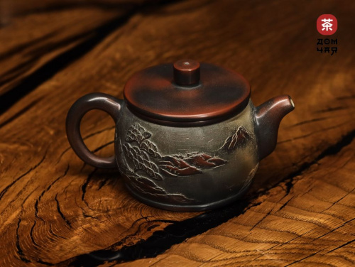 Авторский Чайник из Циньчжоу "Горная Деревня" #257, 190мл