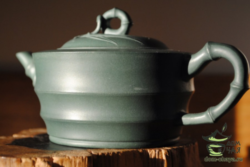 Исинский Чайник Зеленая глина #158