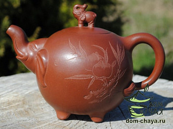 Чайник Исинская глина (Слон) #324