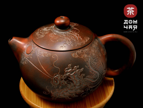 Авторский Чайник из Циньчжоу "Дракон" #26, 210мл.