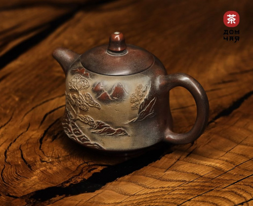Авторский Чайник из Циньчжоу "Горная Деревня" #258, 200мл