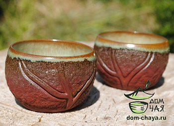 Пиала обливная глазурь (ручной работы) #54