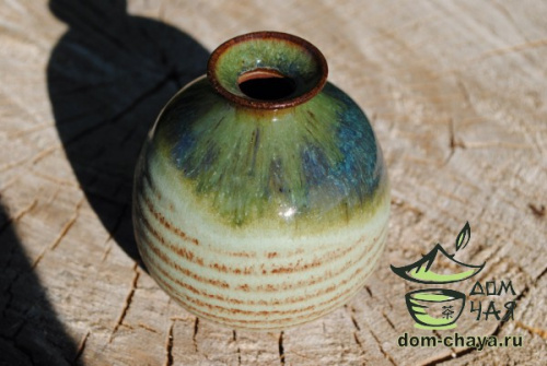 Ваза «обливная глазурь» #1