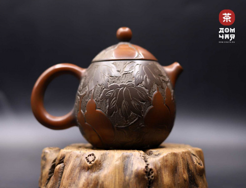 Авторский Чайник из Гуанси, Яйцо дракона "Горлянки" #149, 145мл