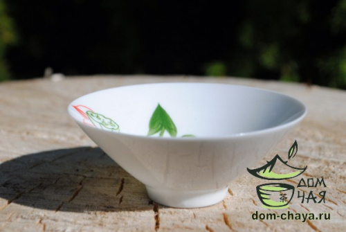 Пиалы из тонкостенного Фарфора ручной росписи f76, 85мл.