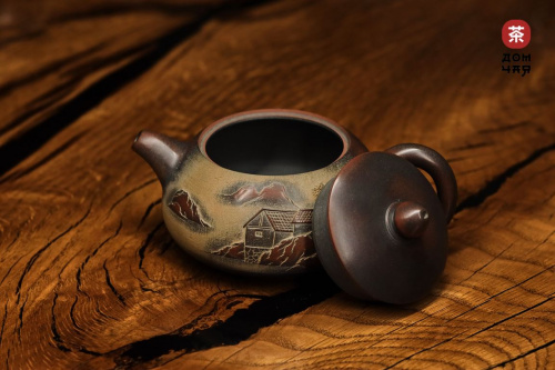 Авторский Чайник из Циньчжоу "Горная Деревня" #254, 190мл
