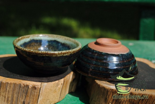 Пиала обливная глазурь (ручной работы) #50