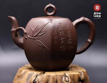 Чайник Исинская глина "Шестигранник" #573, 275мл.