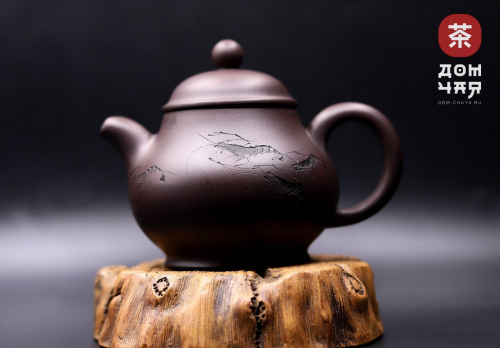 Авторский Исинский Чайник «Креветка» SHQ #706, 250мл 