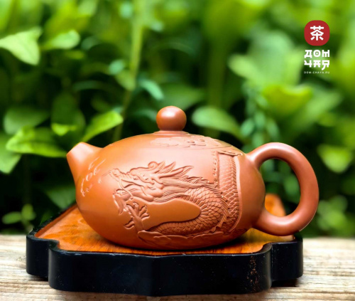 Авторский Чайник из Циньчжоу "Дракон Сиши", 160мл