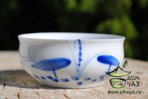 Пиалы из тонкостенного Фарфора ручной росписи f11