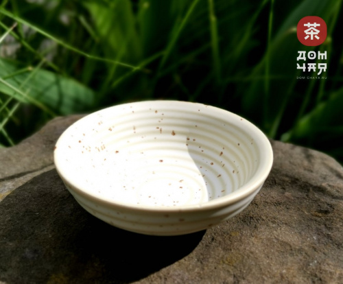 Пиала керамика "Белая Большая", 80мл.