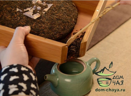 Двойной короб для хранения и разделки Пуэра