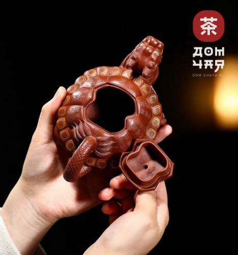 Авторский Исинский Чайник «Дракон-черепаха» SHQ #703, 300мл 