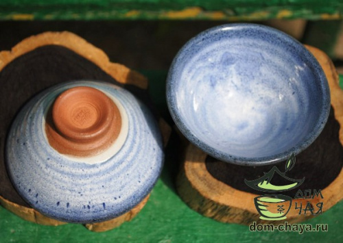 Пиала обливная глазурь (ручной работы) #44