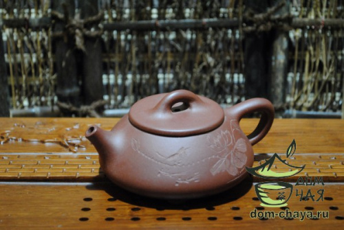 Исинский Чайник Шипяо с цветком #452, 215мл.