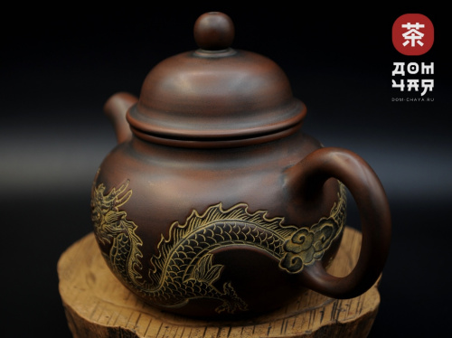 Авторский Чайник из Циньчжоу "Дракон" #69, 190мл.