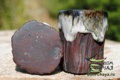 Пиала обливная глазурь (ручной работы) #66