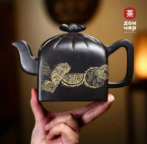 Авторский Исинский Чайник «Печать в узелке», 480мл.