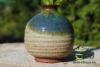 Ваза «обливная глазурь» #1