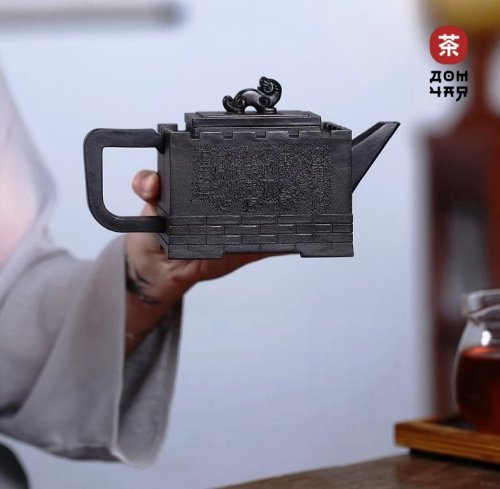 Исинский Чайник «Великая Китайская Стена», Черный Графит SHQ, 315мл