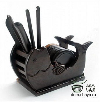 Набор принадлежностей для чайной церемонии «Рыбка» #8