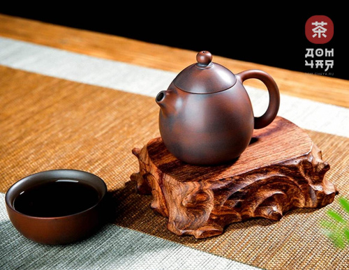 Авторский Чайник из Циньчжоу "Яйцо дракона" #102, 100мл.