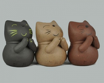 Фигурка на чайную доску #2 - Киса